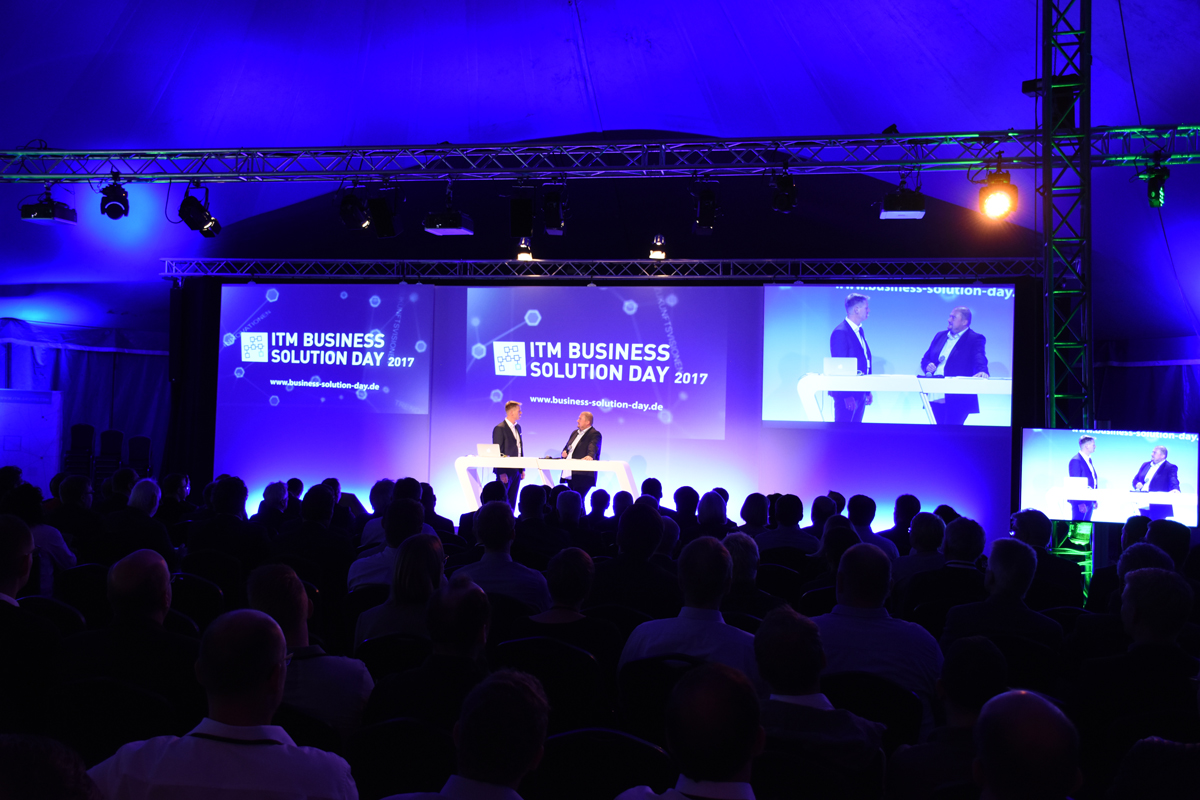 ITM Business Solution Day 2017 - Bühne